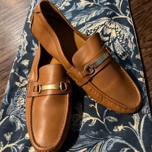 Cole Haan Men's Tan Brown Loafers, 12